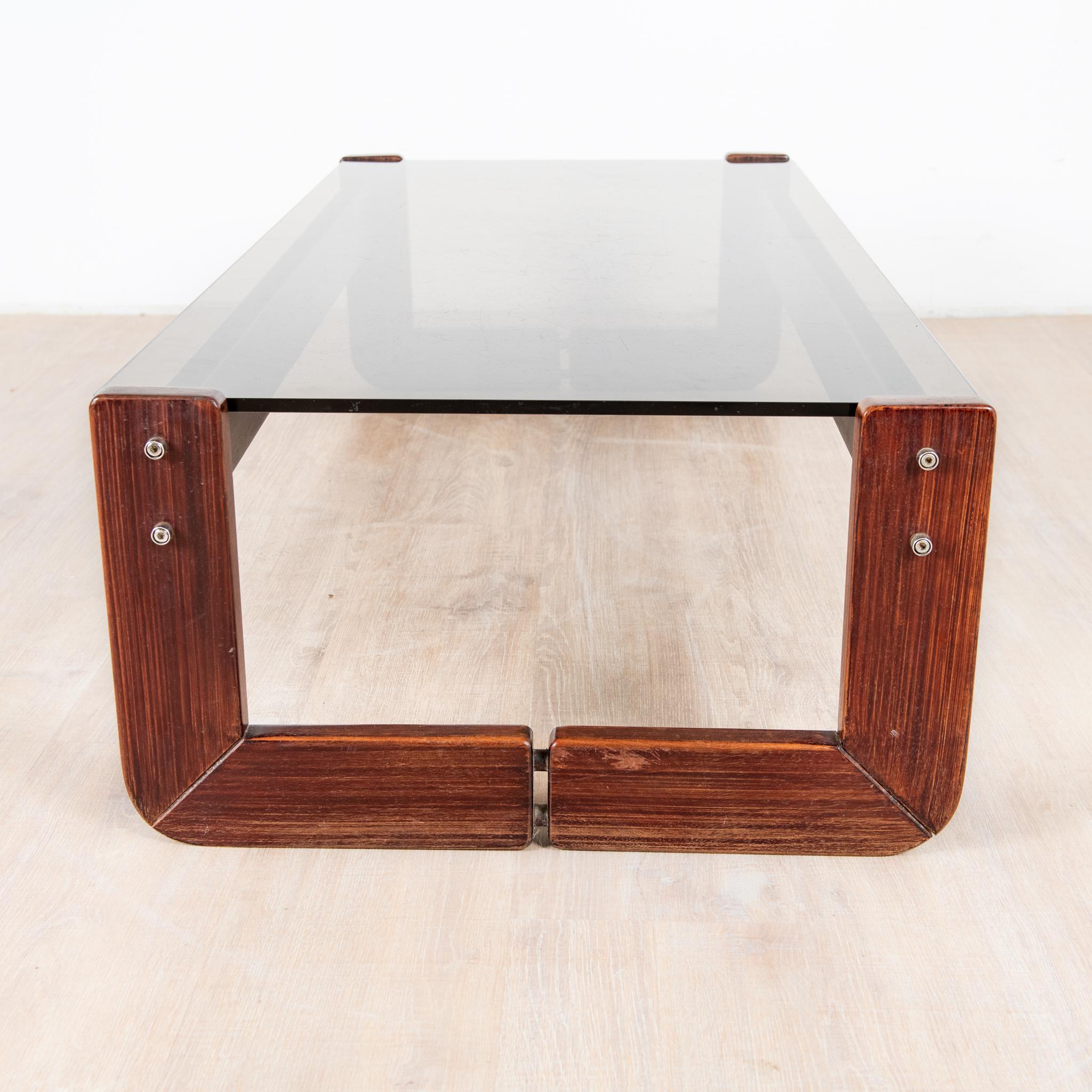 Fin du 20e siècle Table basse Percival Lafer mod. MP-97, Móveis Lafer circa 1970 en vente