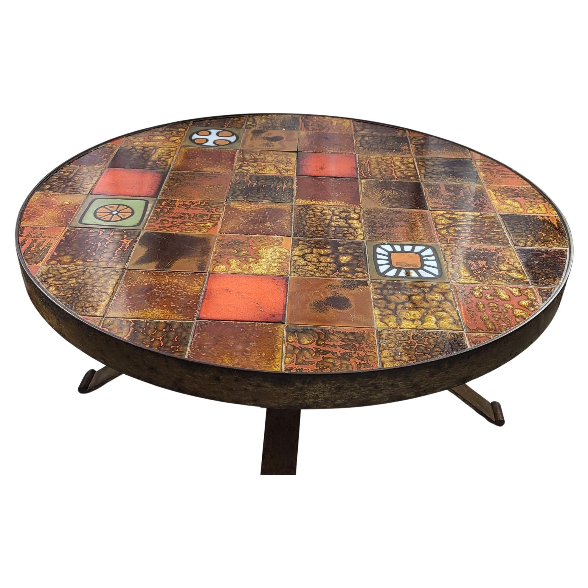 table plateau ceramique roche bobois