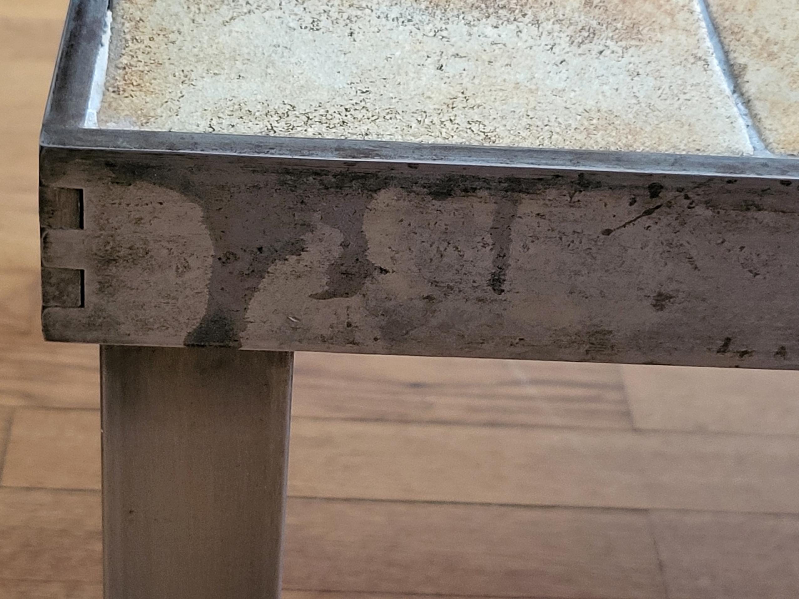 Table basse Roger Capron en Grès céramique Francaise Vallauris Côte-d'Azur 1970 For Sale 6