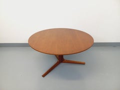 Table basse scandinave danoise vintage Bernhard Pedersen & Son en teck