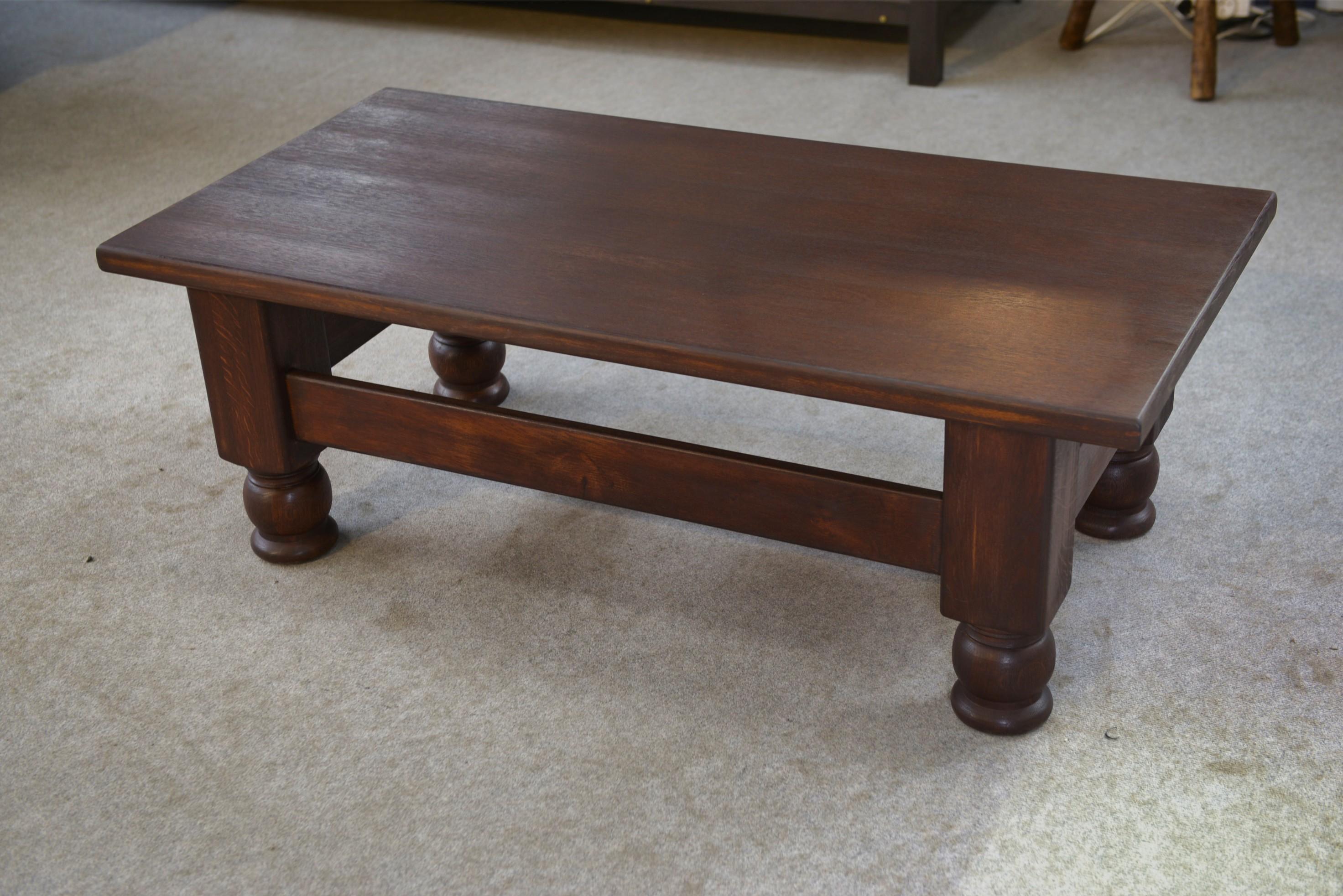 Rustikaler Tisch aus Holz 1960 im Angebot 7