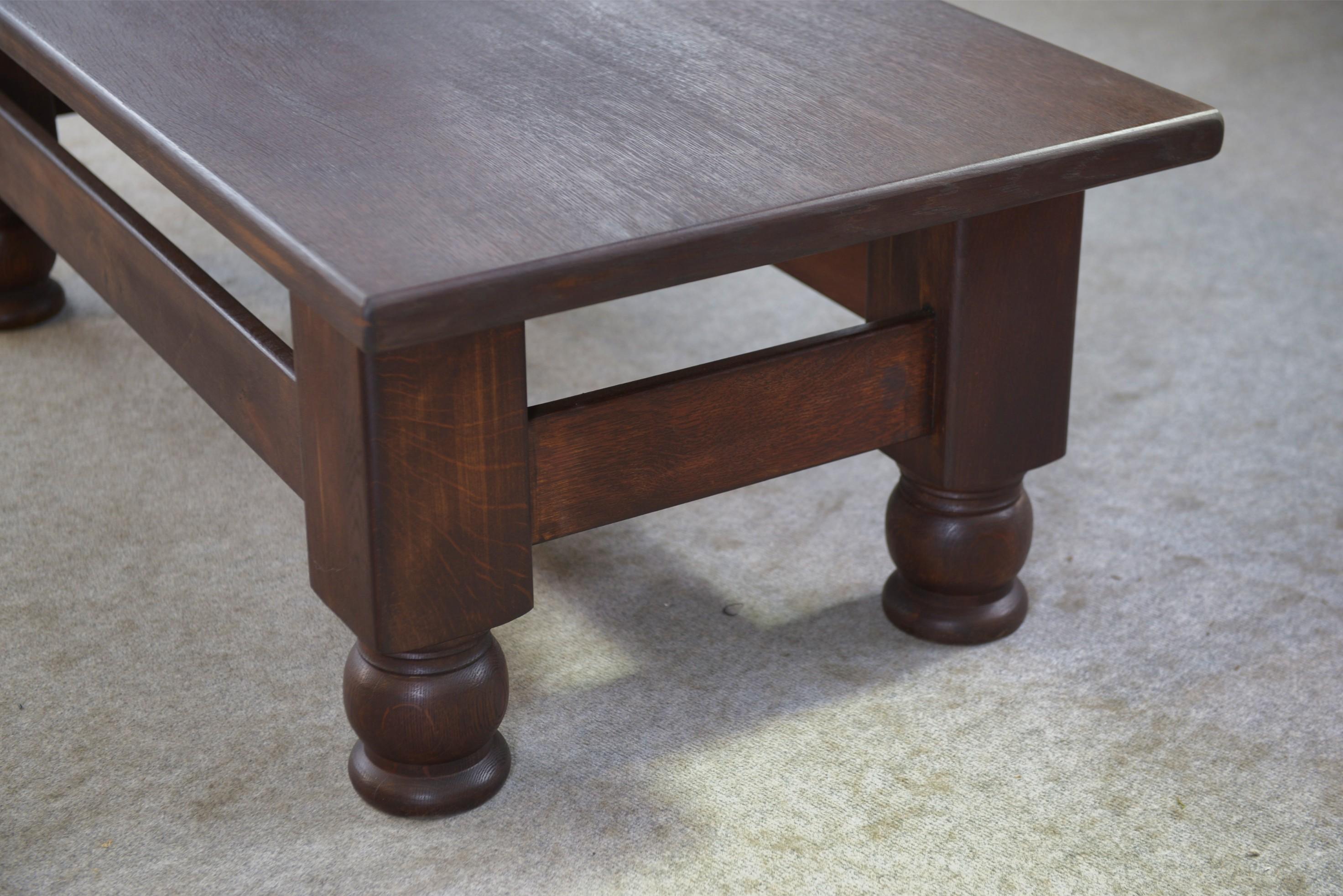 Rustikaler Tisch aus Holz 1960 im Angebot 4