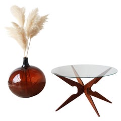 Vintage Table Basse Spider en Teck par Vladimir Kagan pour Sika Mobler - Danemark