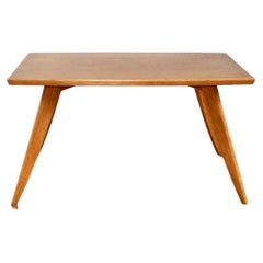 Table basse comptoir vintage à pieds des années 1950