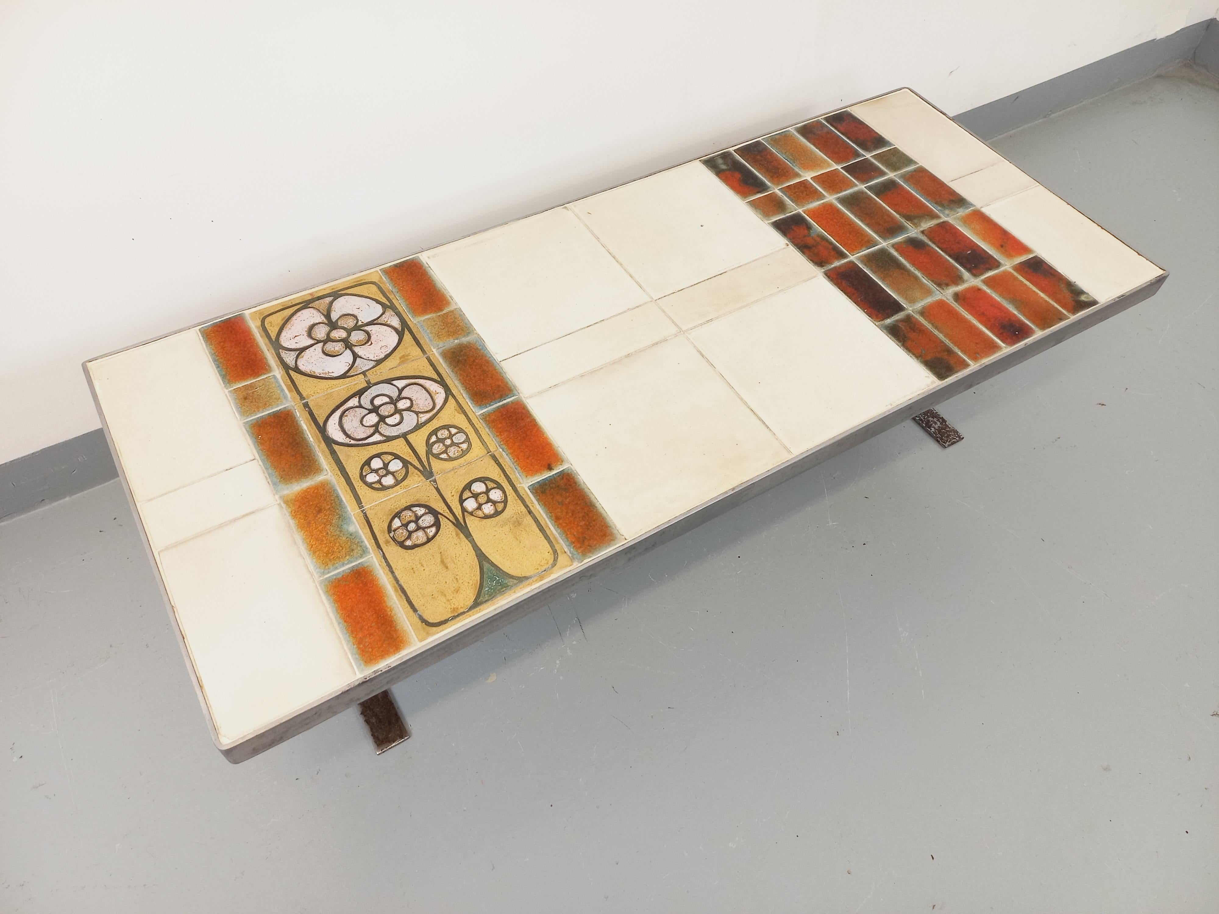 Français Table basse vintage de Jean Gregorieff pour Roche Bobois des années 60 70 en vente