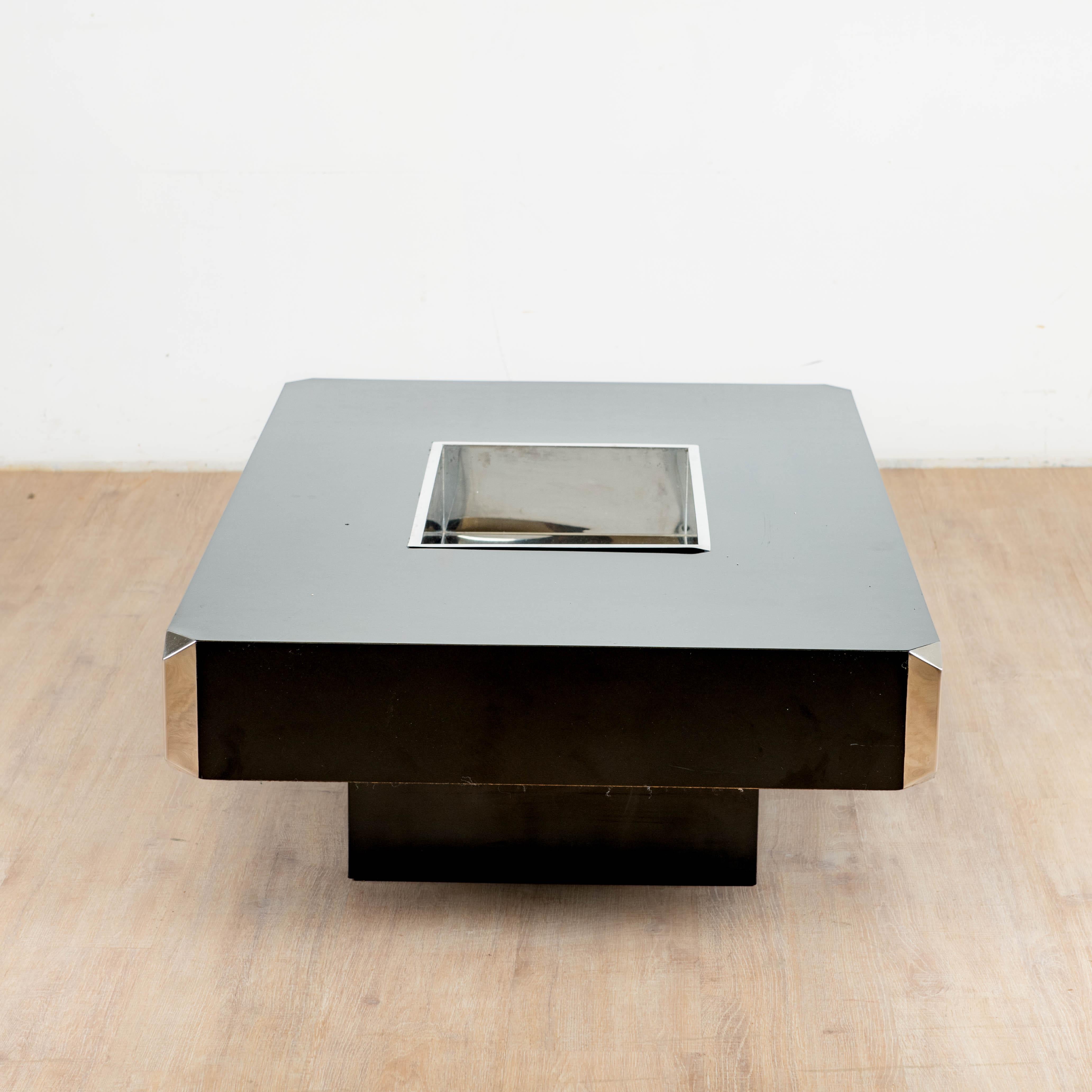 Table Basse Willy Rizzo pour Mario Sabot, Italie, 1970 In Good Condition In SAINT-SEVER, FR