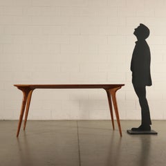Table, Beech and Formica, Italy 1950s Italian Production