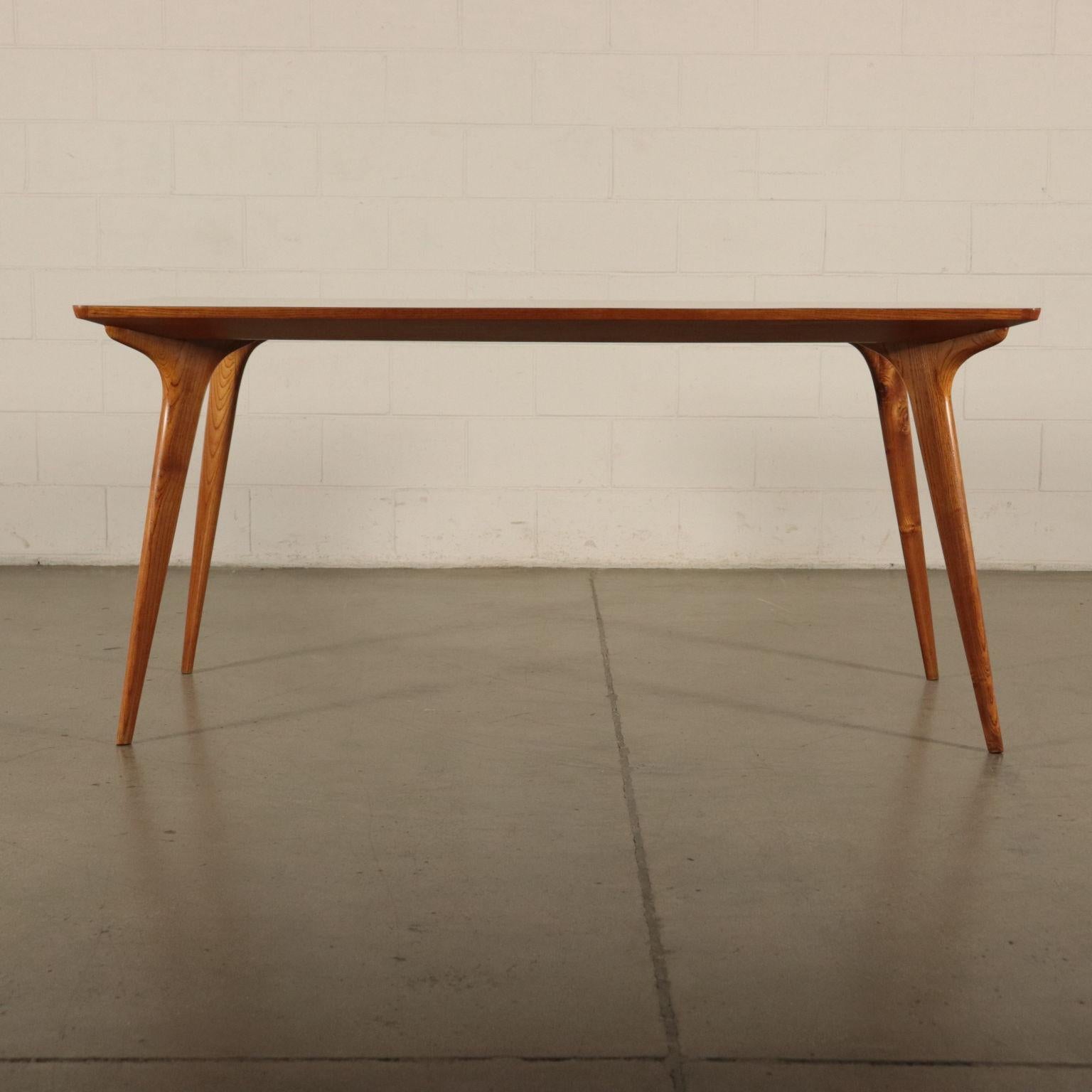 Table, Beech and Formica, Italy 1950s Italian Production 2