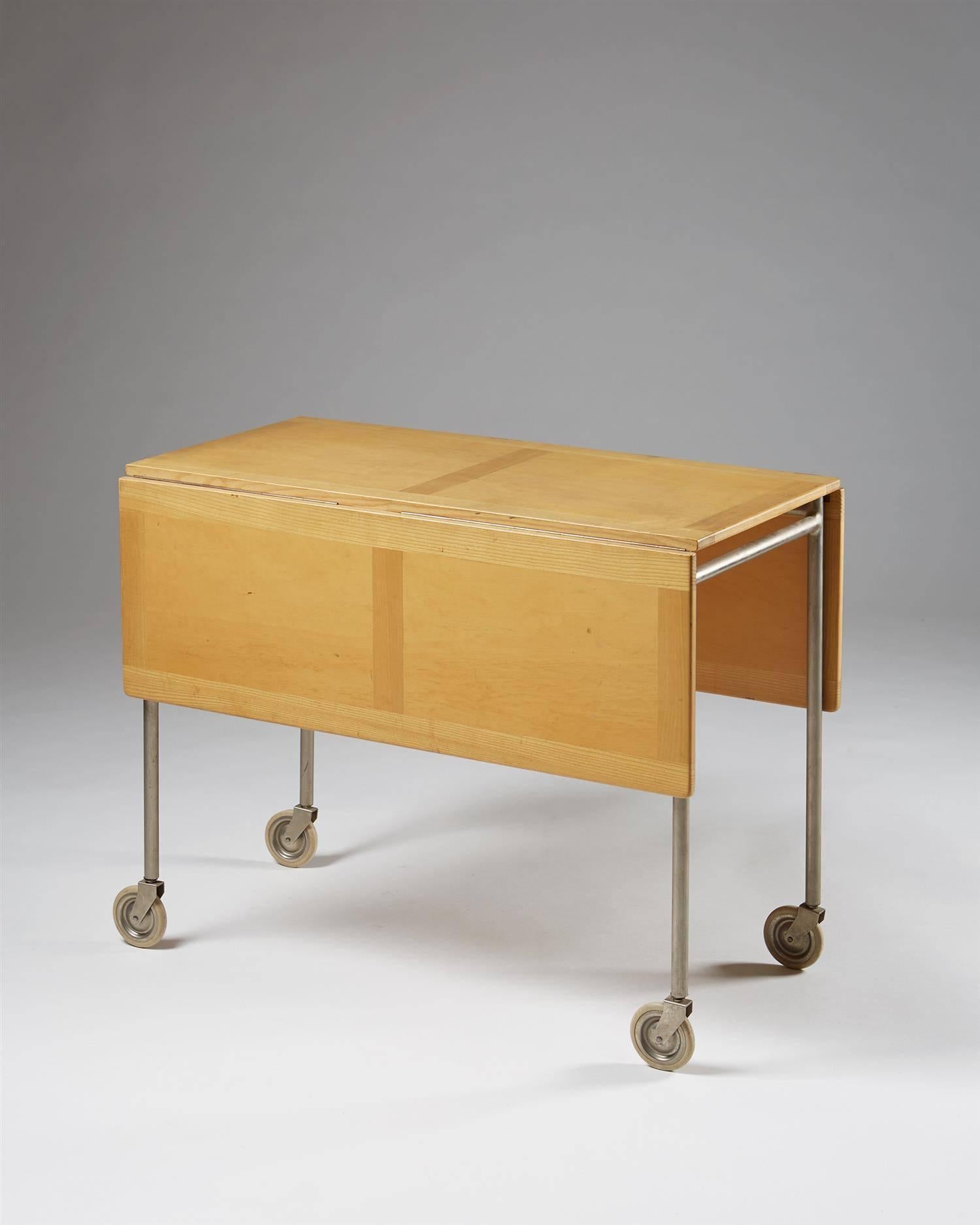Scandinavian Modern Table, Berit, Designed by Bruno Mathsson for Mathsson International