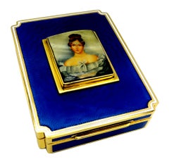 Portrait de boîte de table de Natalia Nikolaevna Pushkina Lanskaja Salimbeni.