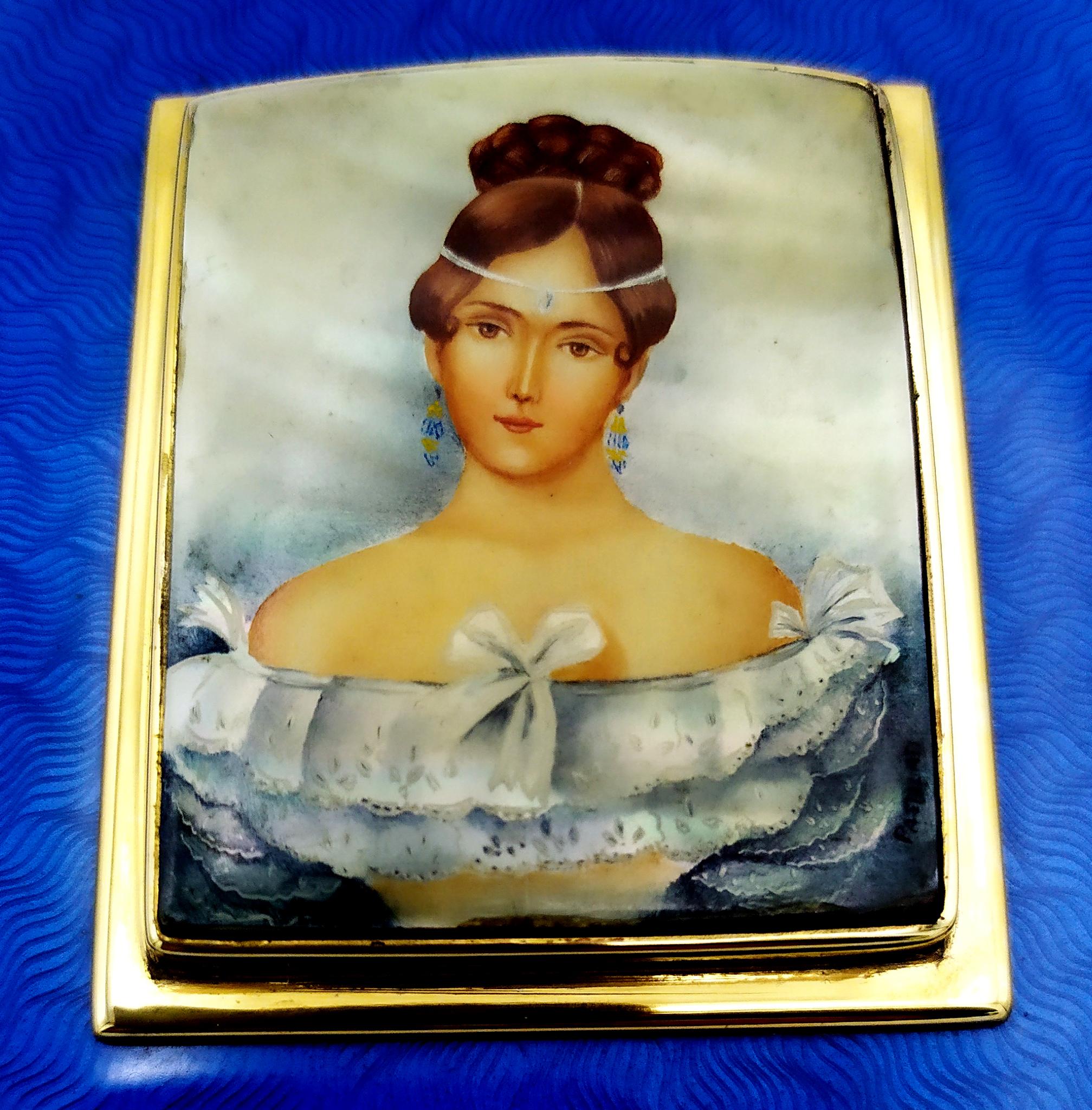 Cuadro Retrato de Natalia Nikolaevna Pushkina Lanskaja Salimbeni. en venta 1