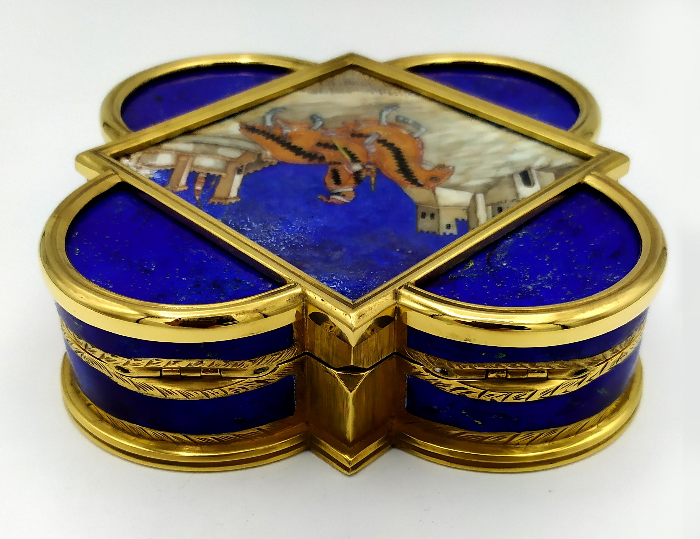 Table Box shaped tiles of the Baptistery of Florence Salimbeni For Sale 3
