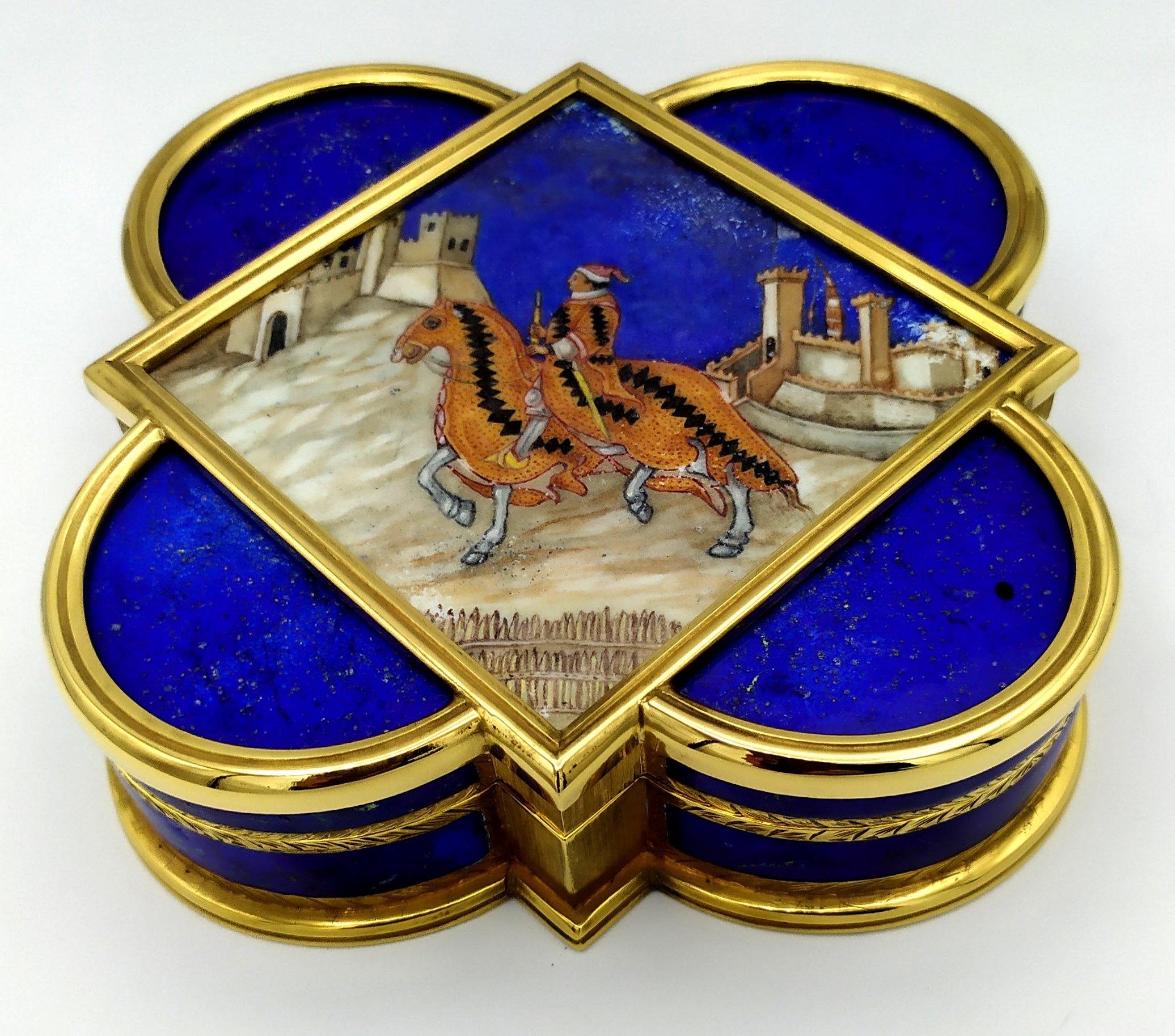 Table Box shaped tiles of the Baptistery of Florence Salimbeni For Sale 7