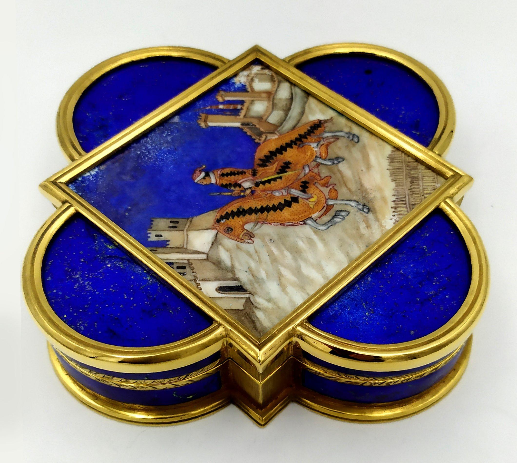 Table Box shaped tiles of the Baptistery of Florence Salimbeni For Sale 1