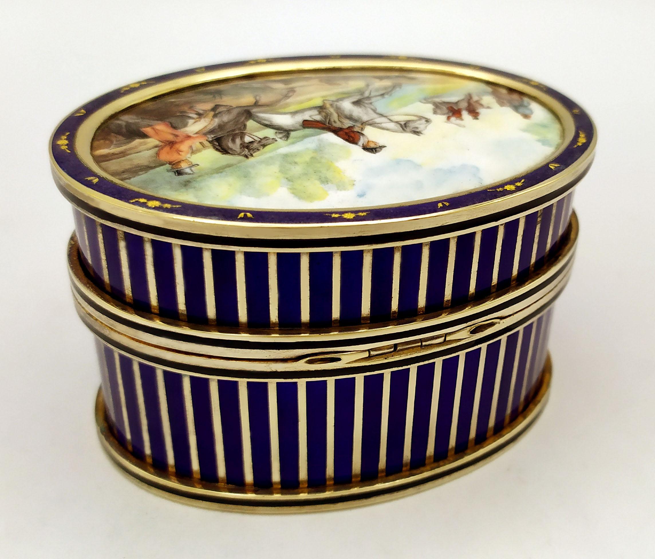 Table Box Sterling Silber Paillons in reinem Gold und Miniatur Salimbeni im Zustand „Hervorragend“ im Angebot in Firenze, FI