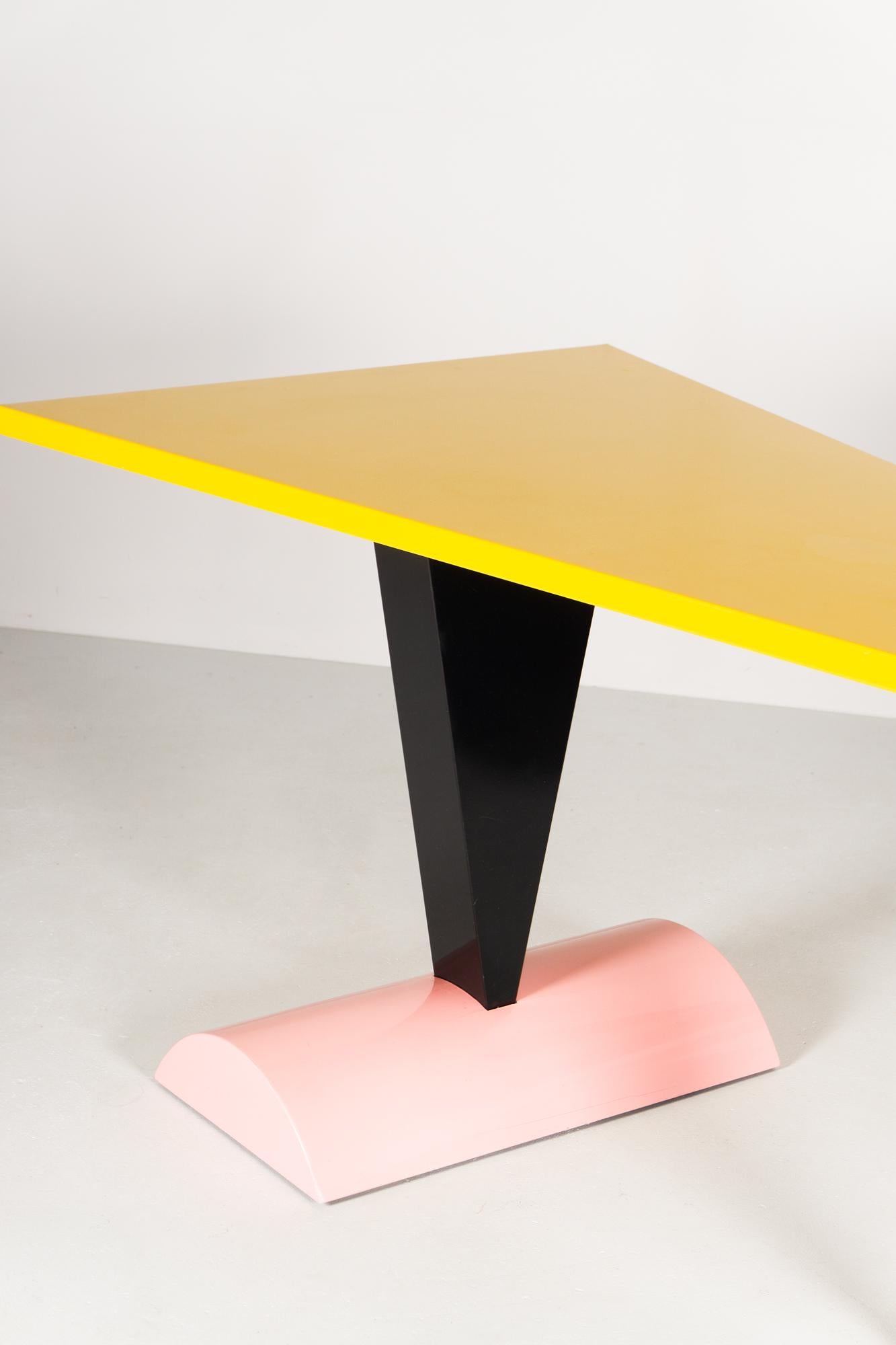 Table 'Brazil' by Peter Shire, Memphis Milano, 1981 In Good Condition For Sale In Berlin, DE