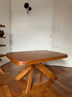 Table bureau T35C de Pierre Chapo de 1978 en Orme