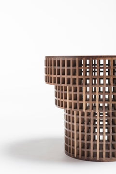 Carabottino-Couchtisch, Canaletto-Walnussholz, von Cara\Davide für Medulum