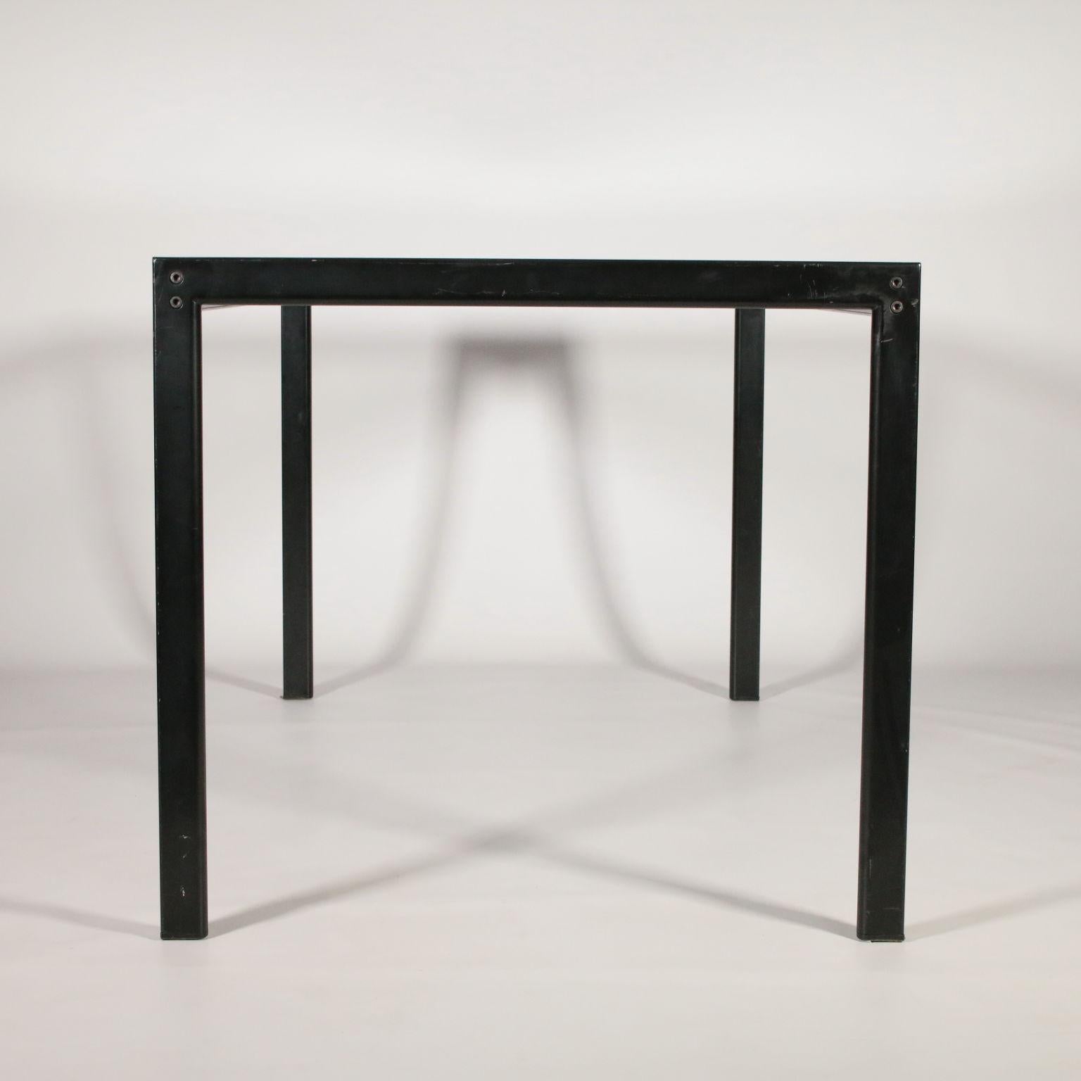 Late 20th Century Table by Gae Aulenti for Zanotta Glass Vintage Italy, 1980s-1990s