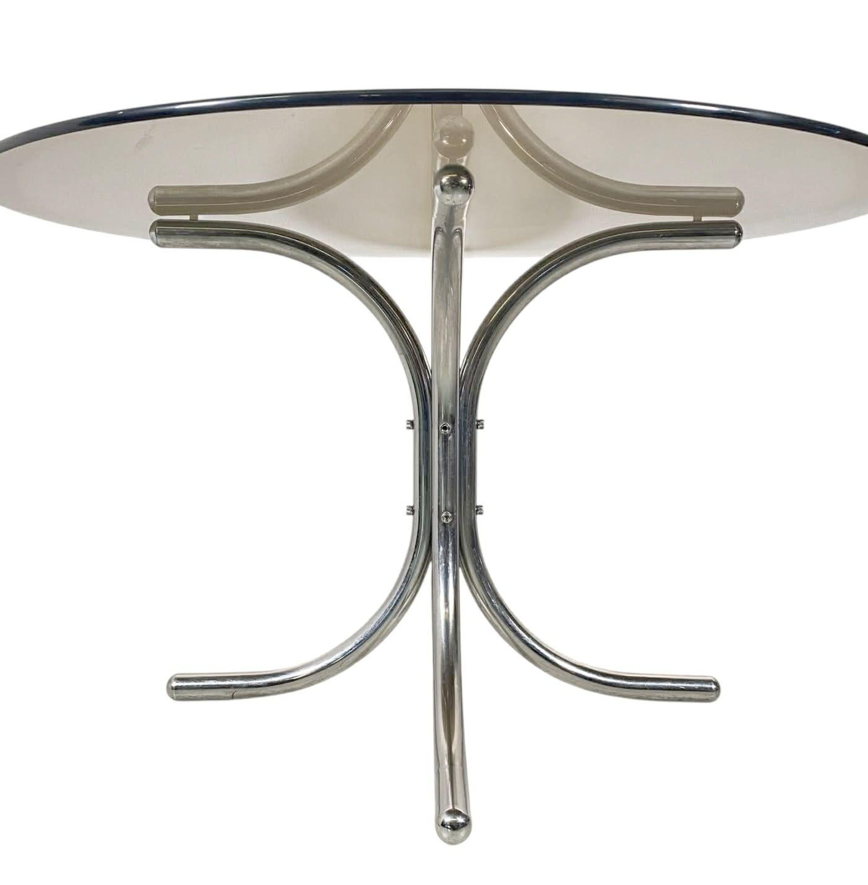 Crystal Table by Gastone Rinaldi - 1970s For Sale