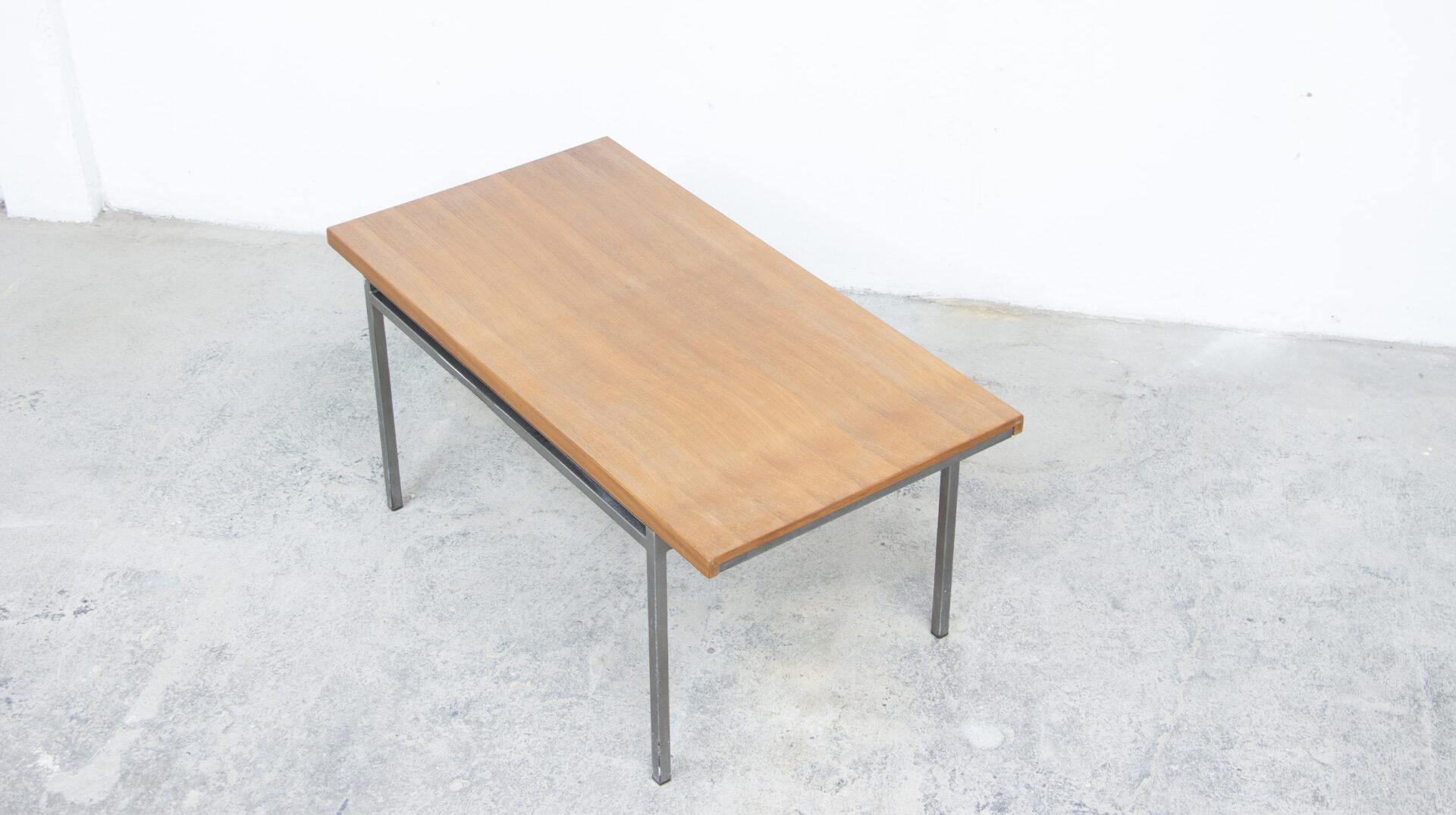 Walnut Table by Georges Frydman, EFA edition, 1960 For Sale