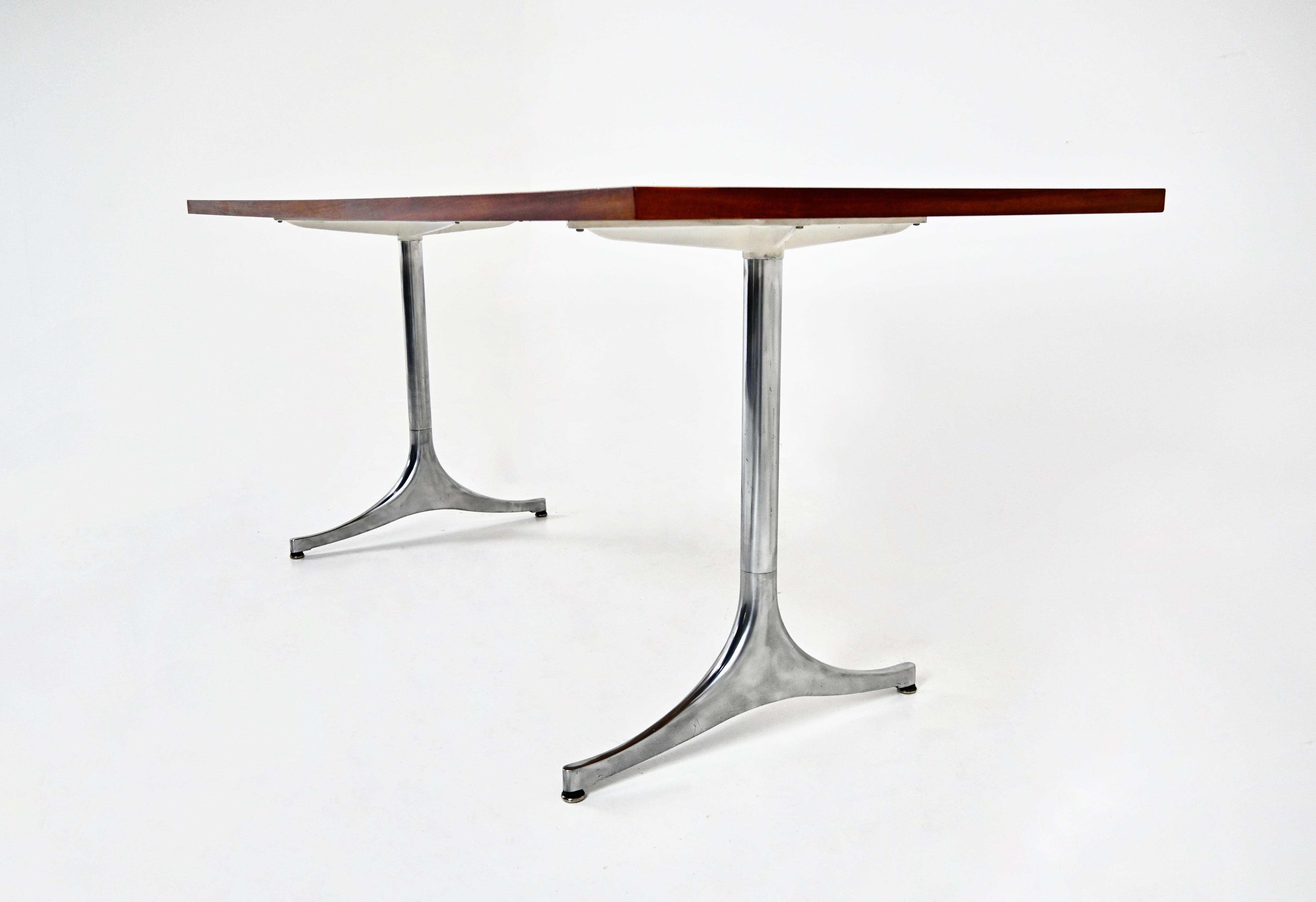Mesa de Georges Nelson para Herman Miller, años 50 Metal en venta