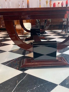 Mesa Art Decó Corazón Violeta de J.E. Ruhlmann