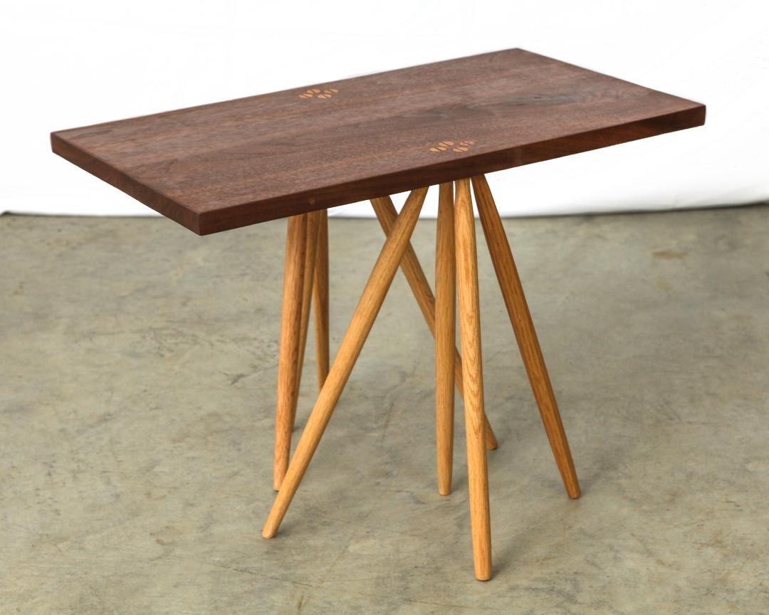 Mid-Century Modern Table by Michael Rozell, USA, 2021 For Sale