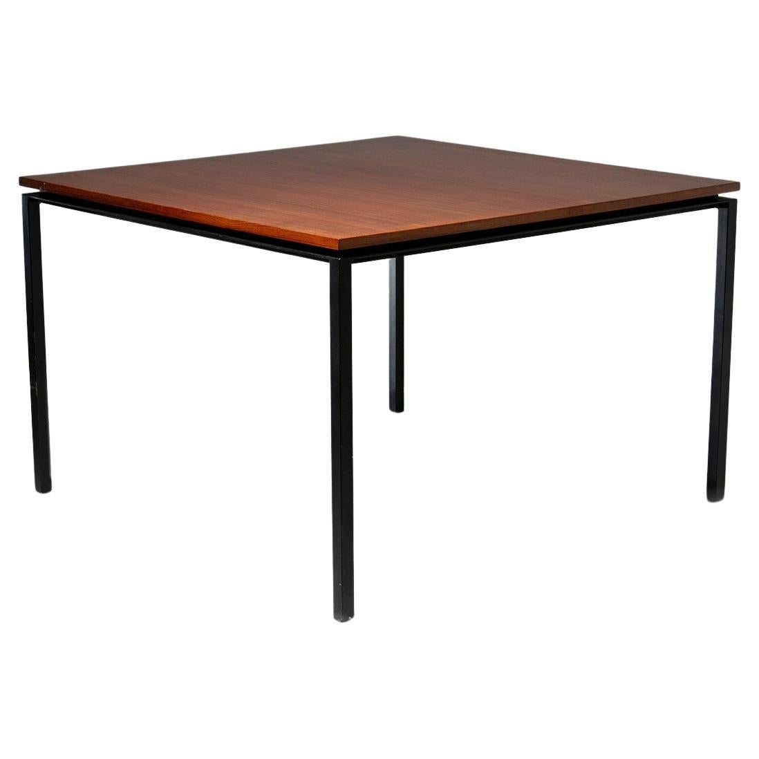 Wood Squared Dining Table by Paolo Tilche for Arform, Italy, 1950s For Sale