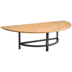 Mid-Century Modern Demi-lune Tables