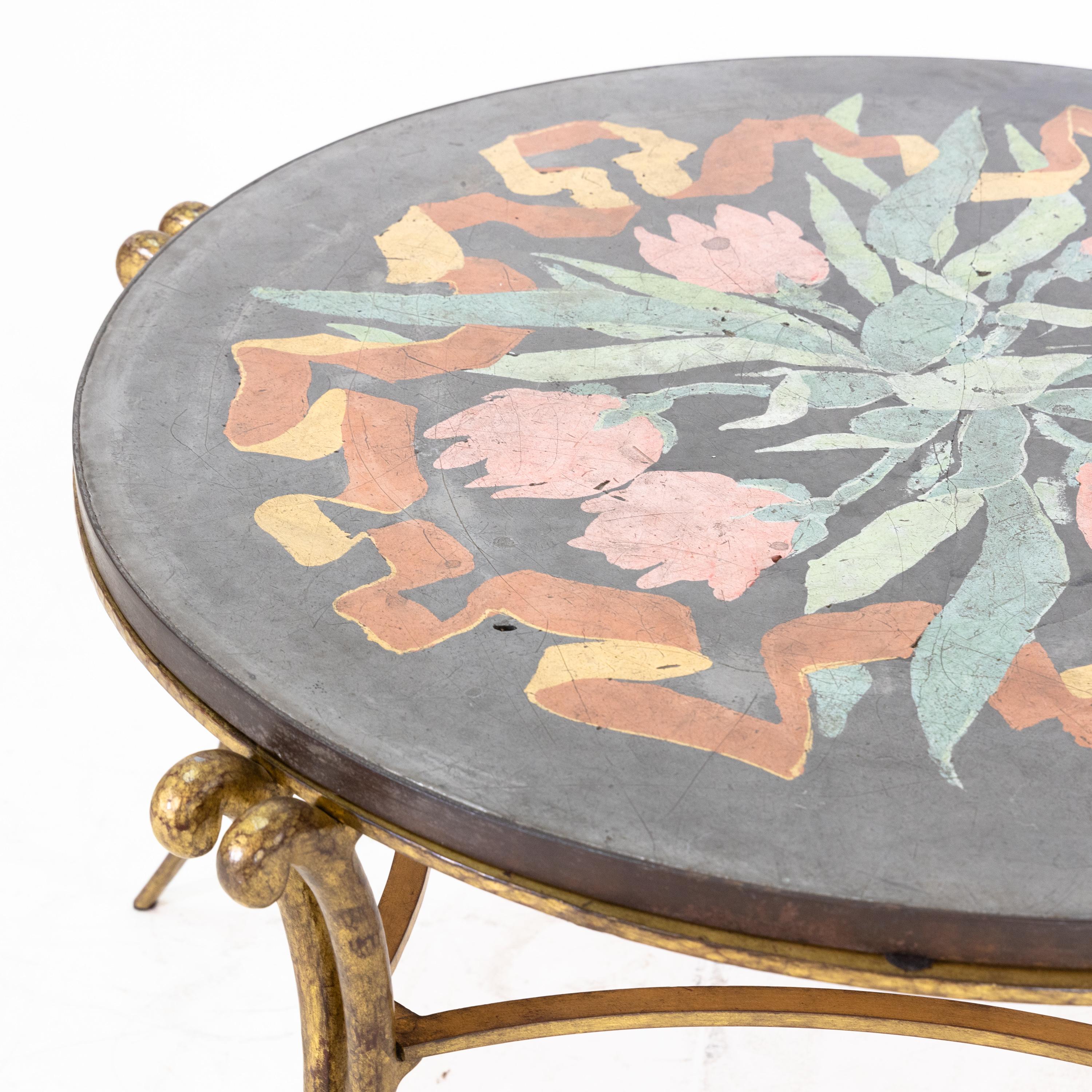 Art Deco Table by René Drouet and Ismael De La Serna, France, circa 1938