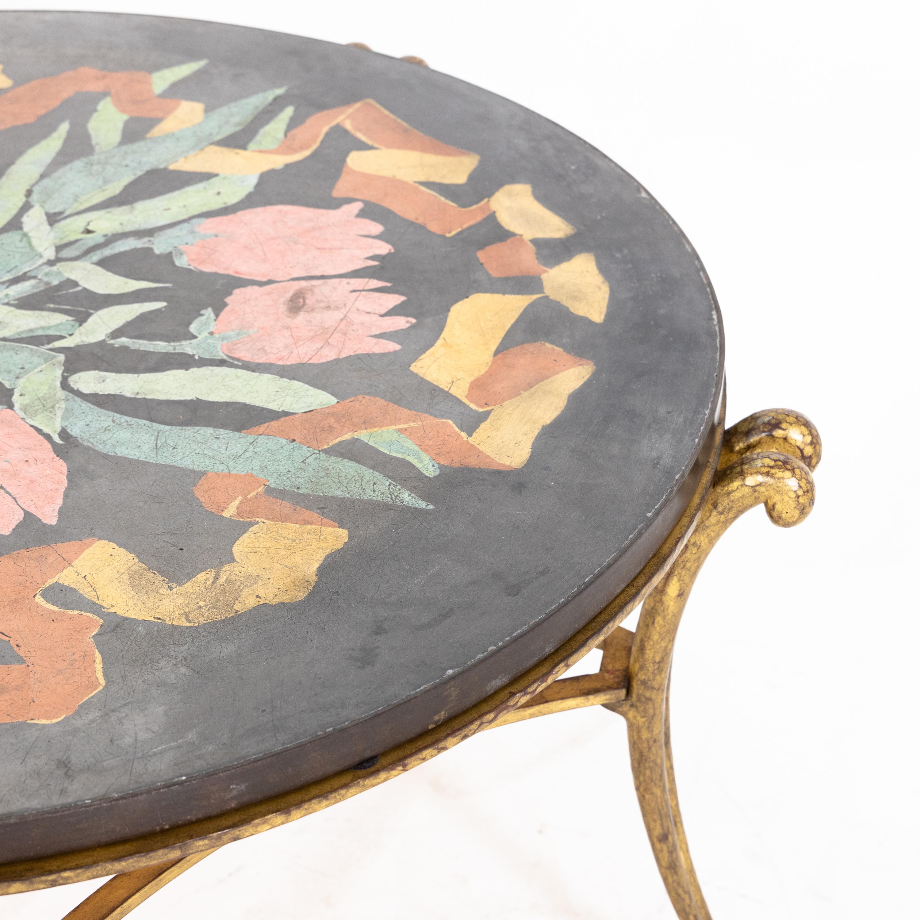 Mid-20th Century Table by René Drouet and Ismael De La Serna, France, circa 1938