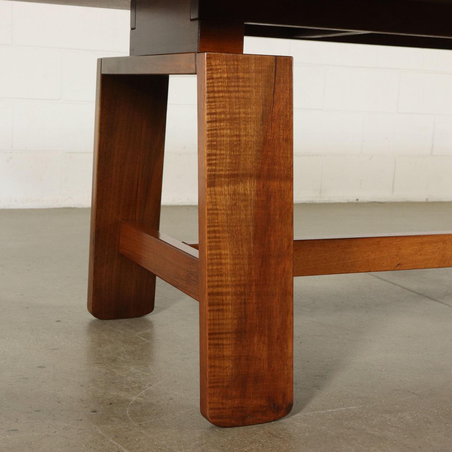 Table by Silvio Coppola Solid Wood Vintage Italy, 1960s-1970s 6