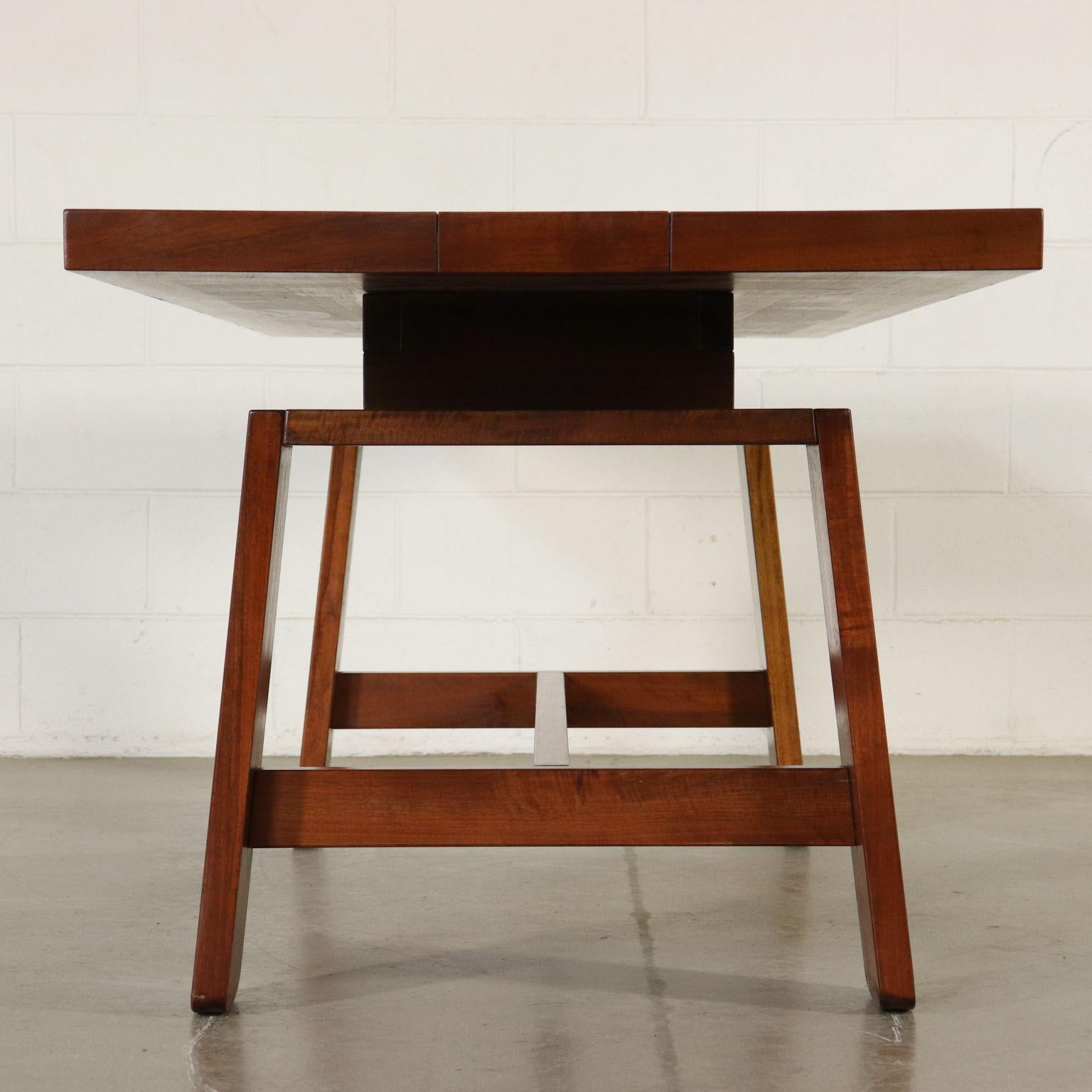 Table by Silvio Coppola Solid Wood Vintage Italy, 1960s-1970s 7