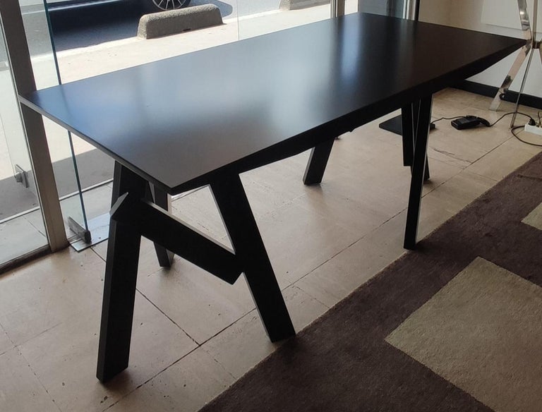 Steel Table by Stephane Ducatteau, France, Small Edition For Sale