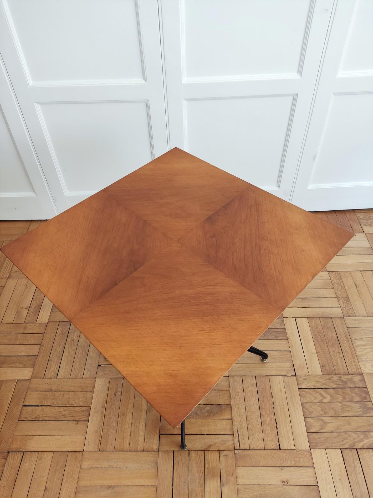 Table, Carlo Ratti Inspiration, Italy, 1960 In Fair Condition For Sale In Paris, FR