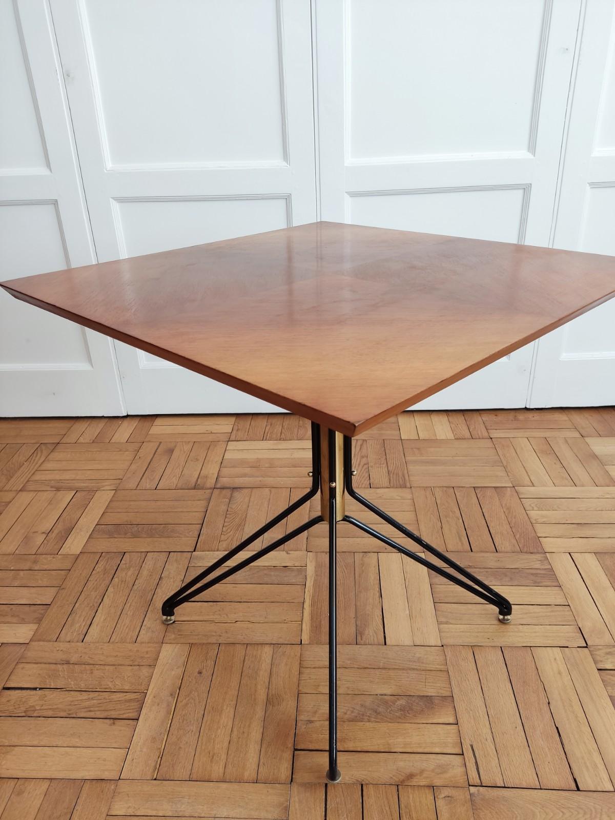 Metal Table, Carlo Ratti Inspiration, Italy, 1960 For Sale