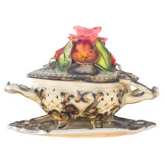 Table Centrepiece Tureen with Shell in Portuguese Earthenware