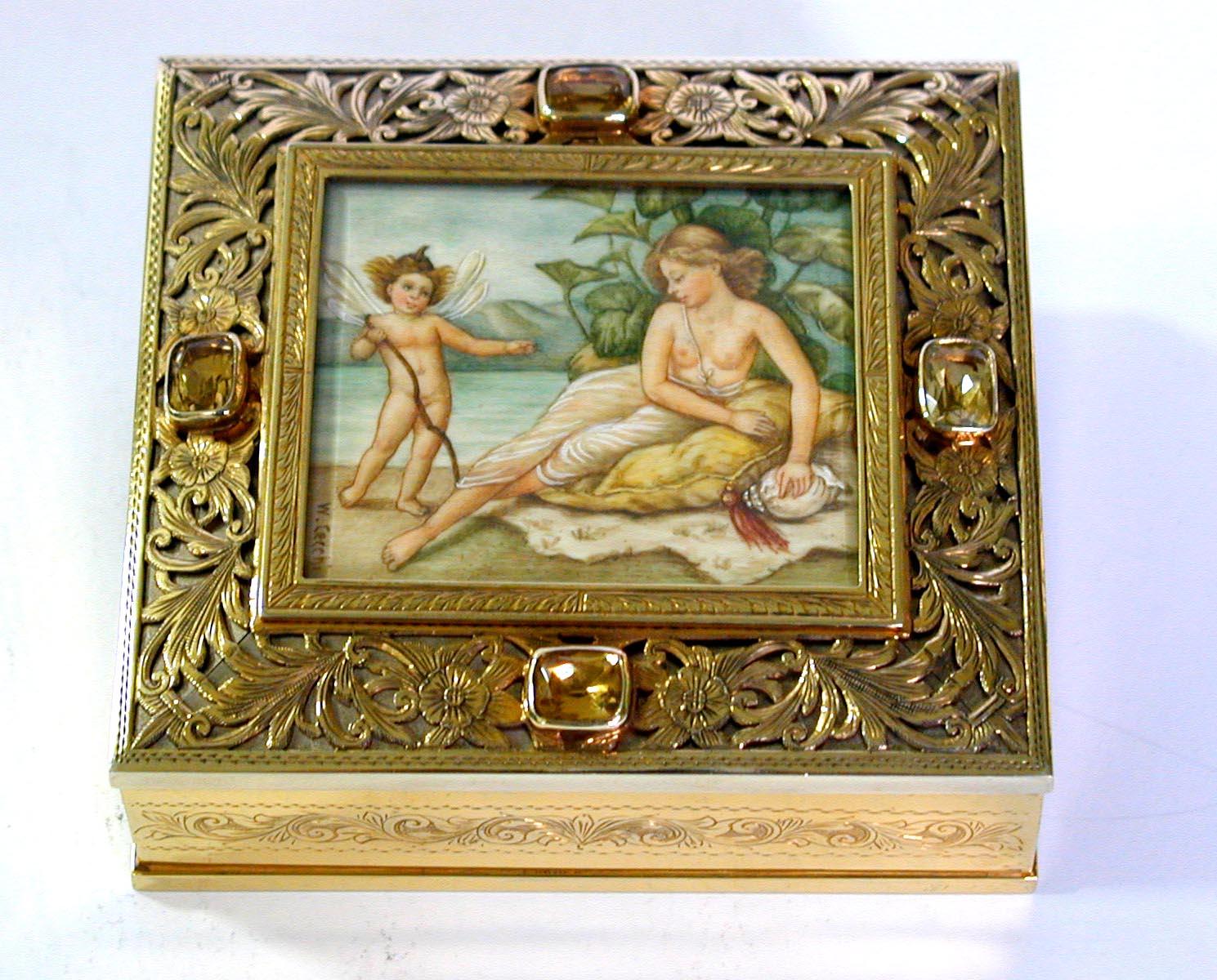 Pitillera de mesa 