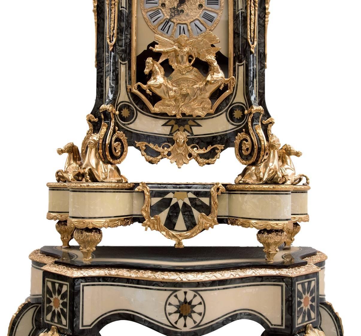 Italian Table Clock and Console