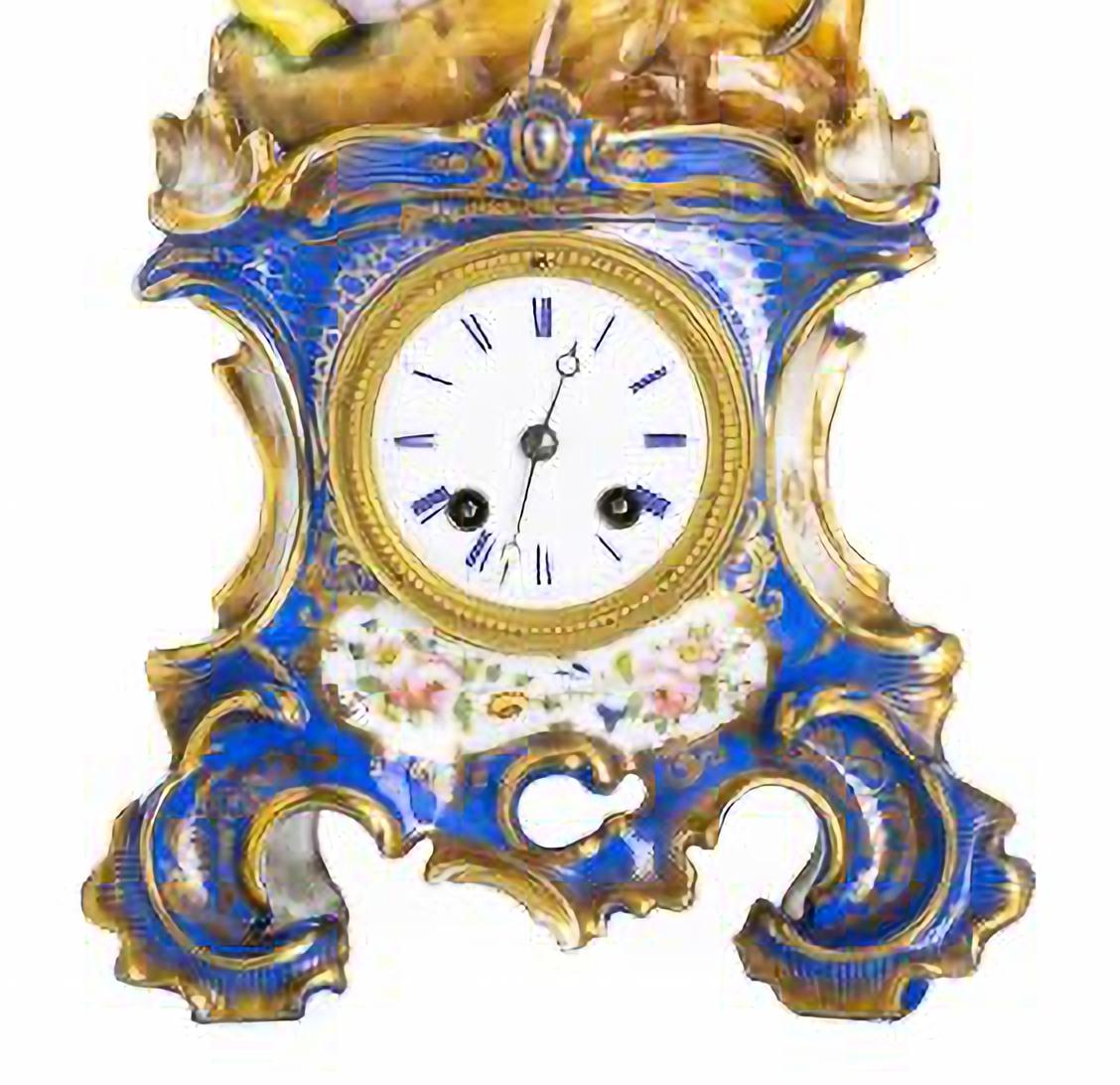 Rococo TABLE CLOCKARAB WARRIOR 19ème siècle ex Christie's en vente