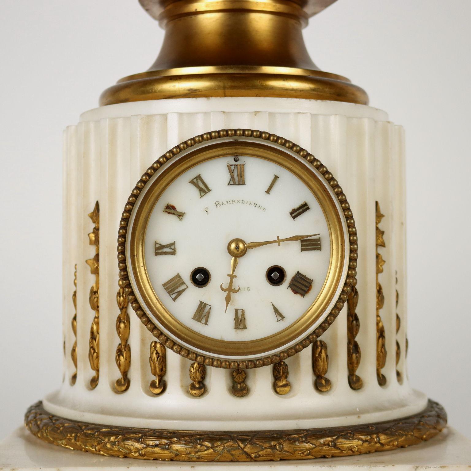 Table Clock Ferdinand Barbedienne, 19th Century In Good Condition In Milano, IT