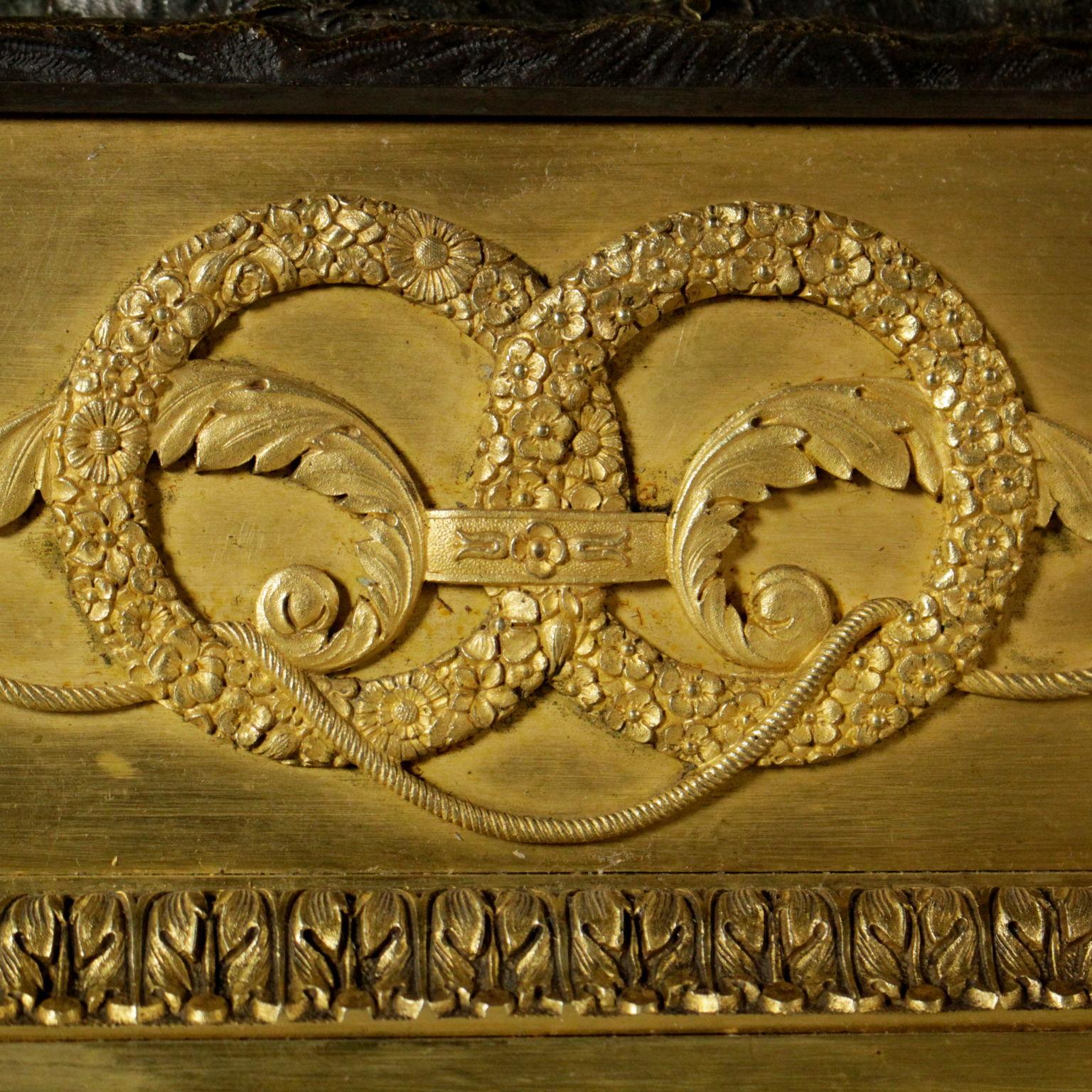 Bronze Table Clock