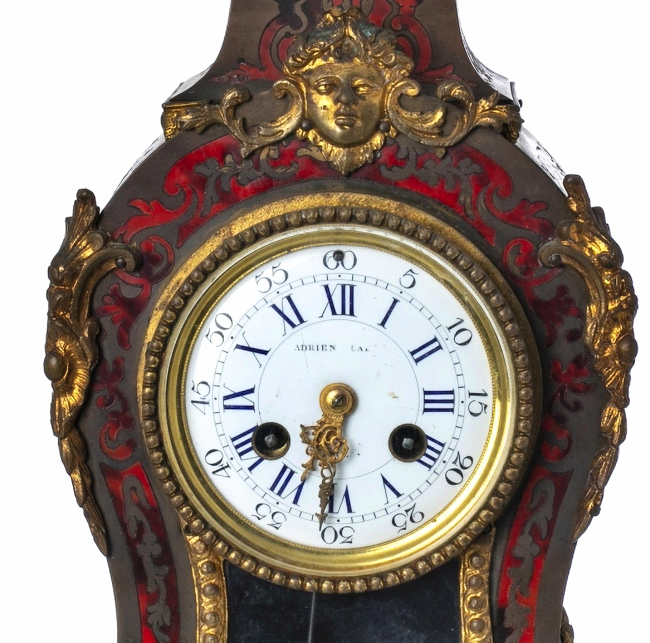 Hand-Crafted TABLE CLOCK  French, circa 1740 Napoleon III For Sale