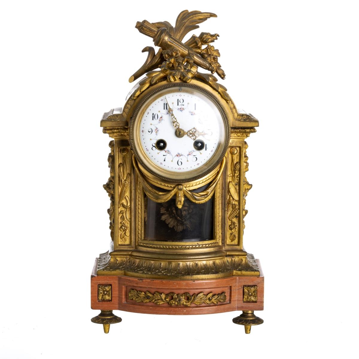 Table Clock, French of the Late 19th Century In Good Condition For Sale In Madrid, ES