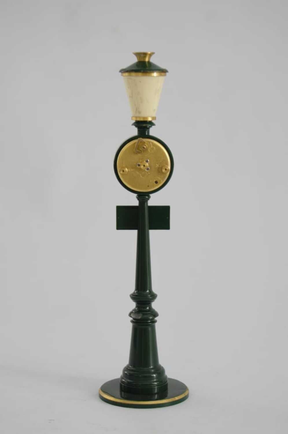 Mid-Century Modern Table Clock Jaeger Lantern Rue De La Paix