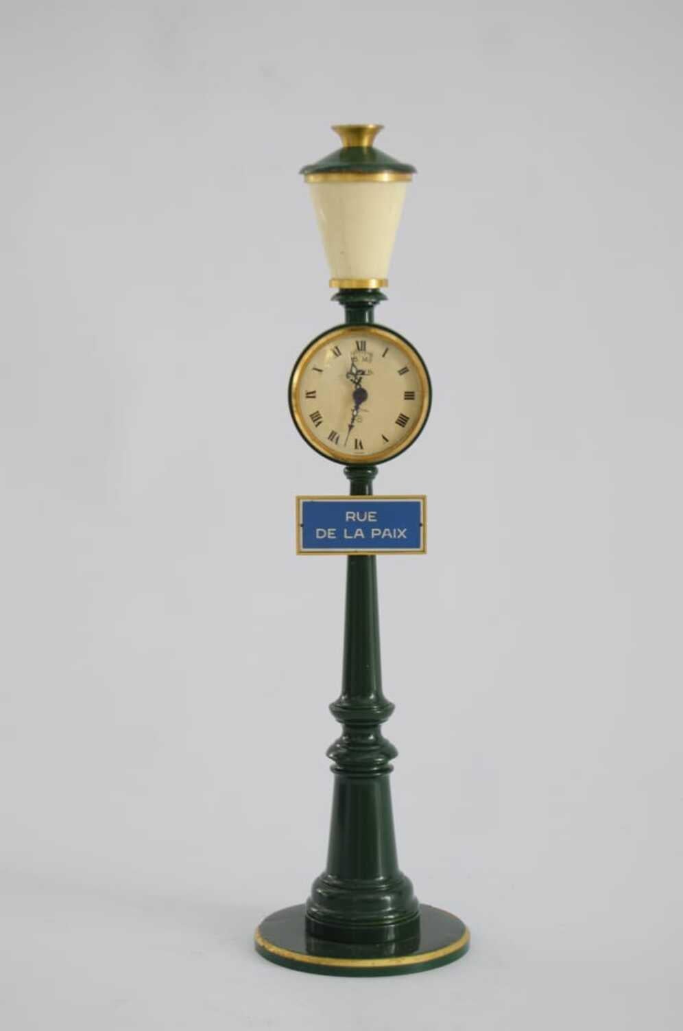 French Table Clock Jaeger Lantern Rue De La Paix