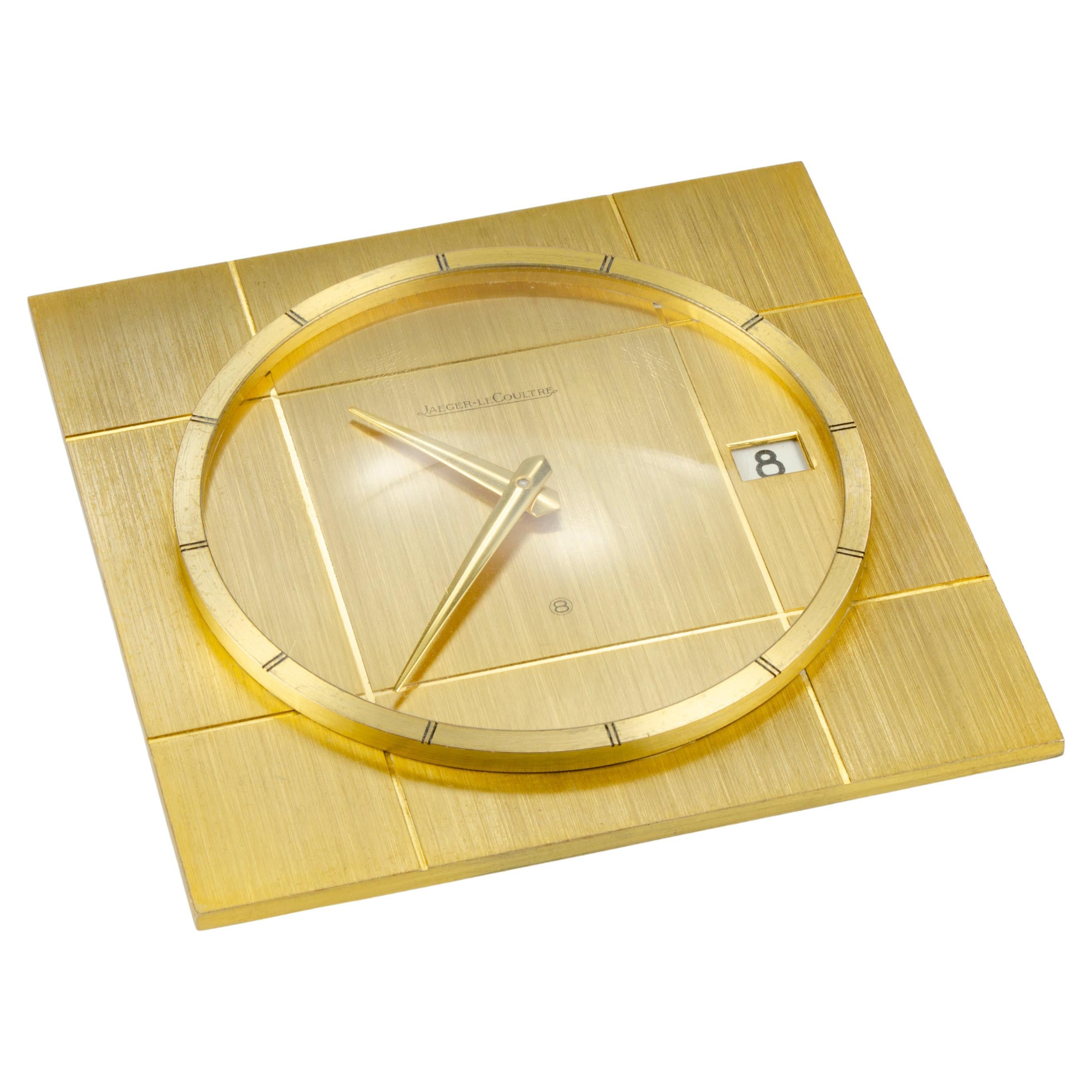 Table Clock Jaeger Le Coultre