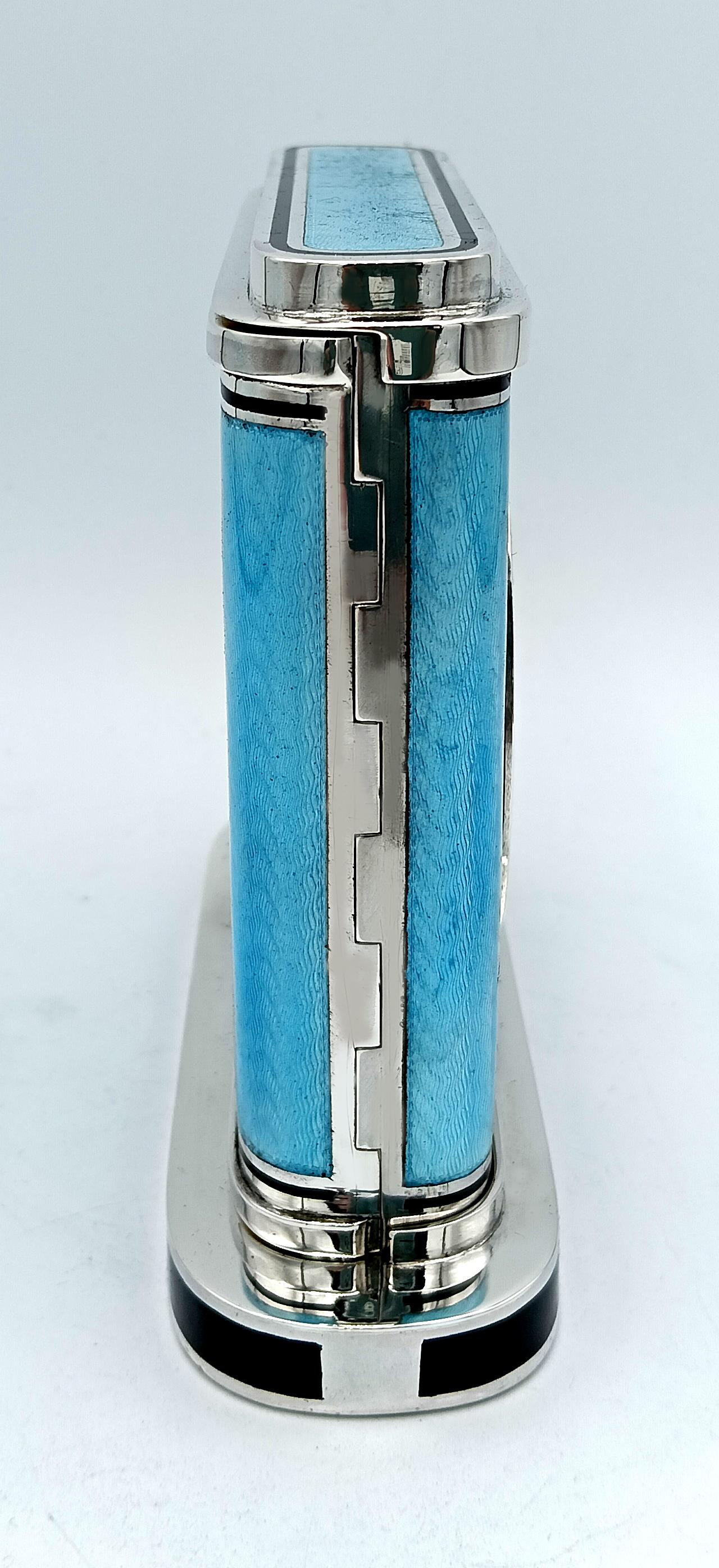 Table clock Opening lost hinge Swiss clock 8-day Salimbeni For Sale 2