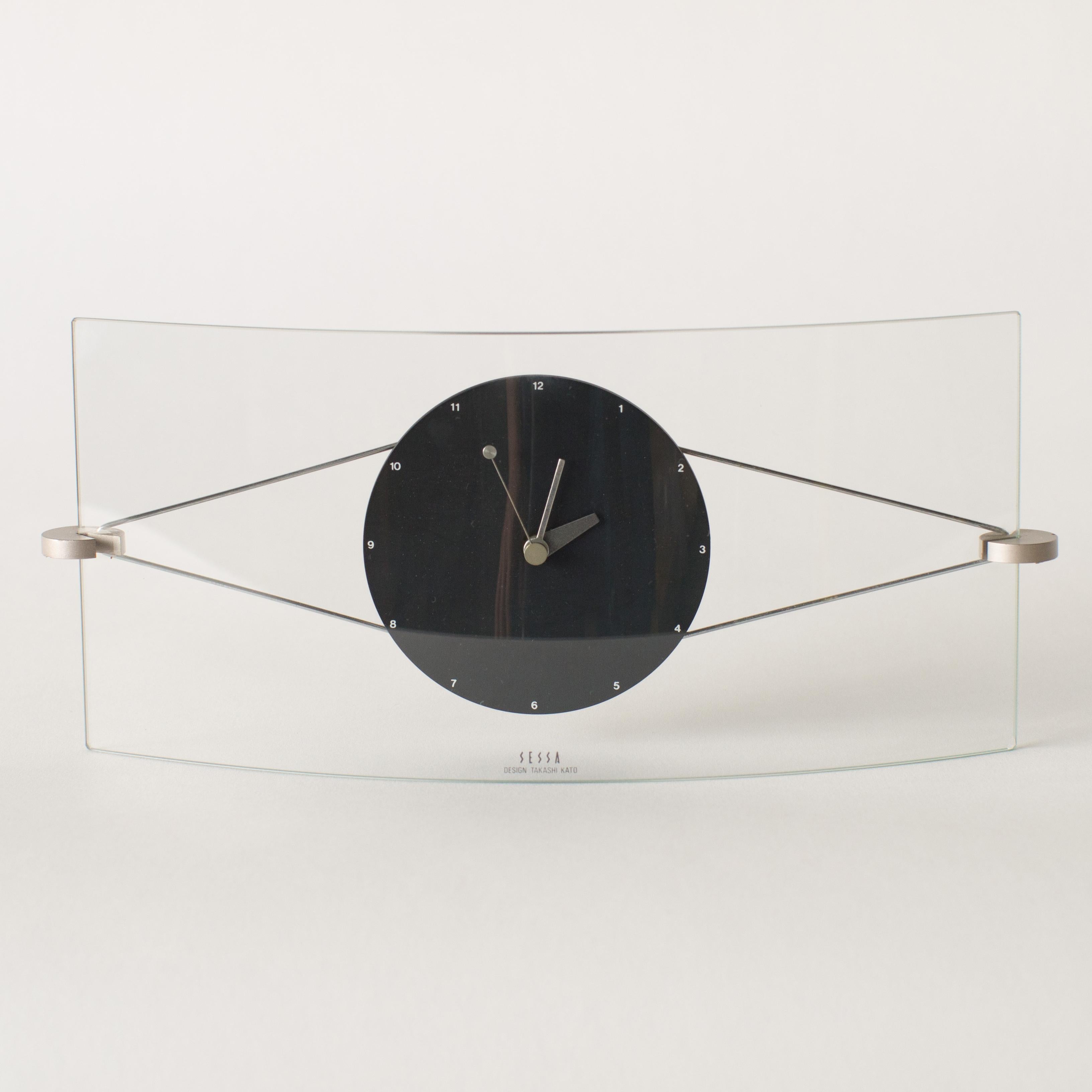 Post-Modern Table Clock2 Takashi Kato Postmodern, 1980s Japanese Design